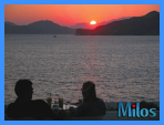 Milos Island - Couple in Sunset